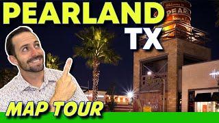 Pearland TX | MAP & DRONE TOUR | A Full Map Tour of Pearland TX