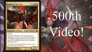 500th Video Special! Let's Build a Kaalia of the Vast Commander Deck