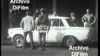 Operativo militar en las calles de Buenos Aires 1973