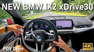 The New BMW IX2 xDrive30 POV Drive