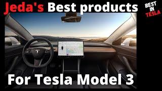 Review of Jeda's best product for your Tesla Model 3