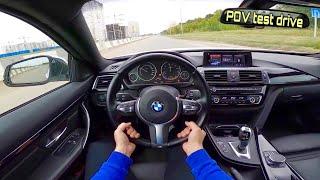 2018 BMW 420d xDrive F32 (190HP) POV test drive