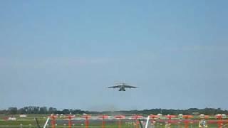 IL-76 takeoff from Pápa Airbase, Hungary