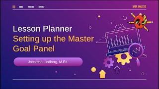 Setting up the Master Goal Panel