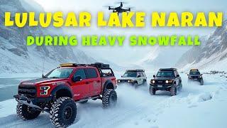 LuluSar Lake during Heavy Snow Fall || Babusar Top || Naran Updates