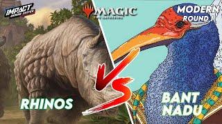 Rhinos (Tom F) VS Bant Nadu (Micah M)  [PAPER] | Modern FNM at Impact Gaming Center