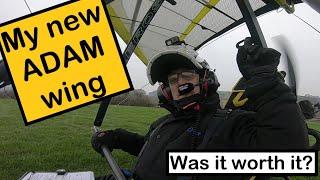 My new wing - ADAM flight - Was it worth the effort?