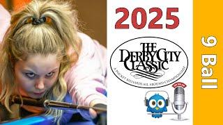 Kristina Tkach vs Steve M Randall II - 9 Ball - 2025 Derby City Classic rd 1