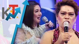 Regine, nakipagkantahan kasama si Miss Q&A Didong