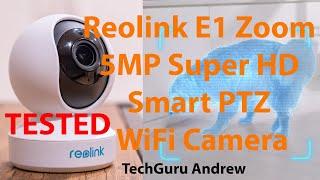 Reolink E1 Zoom 5MP Smart PTZ WiFi Indoor Camera