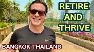 Low Cost Healthy Living In Thailand!  Retire In Bangkok!  expat retired minimalist