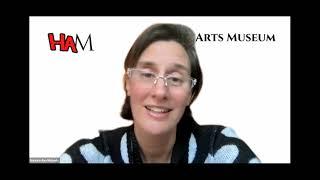 Humor Arts Museum Reception | Artist, Curator & Acrobat Karen E. Gersch with Gene Seidman | 10/29/22