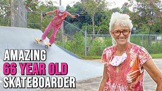 Meet The Amazing 66 Year Old Skateboarder | Jackie G