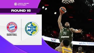 IMPRESSIVE Comeback Victory | Bayern – Maccabi | BASKETBALL HIGHLIGHTS R15 2024-25