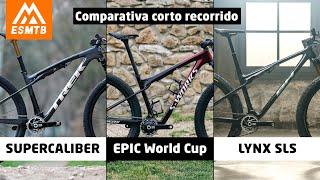 Comparativa Trek Supercaliber vs S-Works Epic WC vs BH Lynx SLS