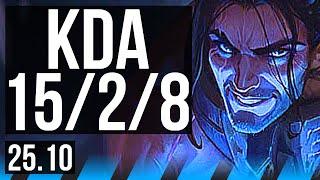 SYLAS vs VIKTOR (MID) | 15/2/8, Legendary | KR Master | 25.10