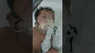 NICU baby being nebulazetion #motivation #video #virals #nursing work #gnm