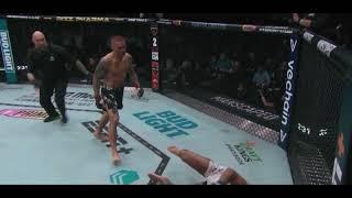 WOW Dustin Poirier BRUTALLY KNOCKS OUT Benoit Saint-Denis IN A EPIC BATTLE - Highlights UFC 299