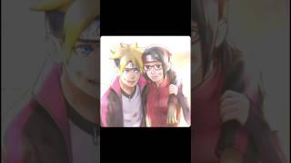 (Boruto X Sarada)#sarada #boruto #viral#short#edit#anime#love#animegif#Kiss