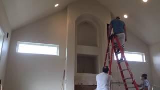 Living Room Remodel - Demoing Recessed Columns