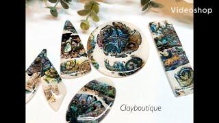 Polymer Clay ‘Vintage Brocade’