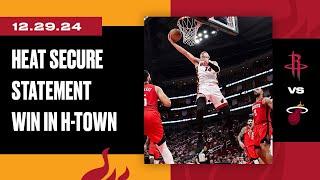 Tyler Herro 27 PTS 9 AST 6 REB | Miami HEAT vs. Houston Rockets | December 29, 2024