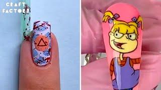 The best squid game nails! | Craft Factory