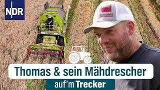 Dreckig aber glücklich: Thomas und sein alter Mähdrescher | Auf'm Trecker Folge 40 | NDR