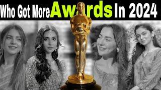 Pakistani Actresses Who Got Famous in 2024 | Who Got More Awards | Pakistani Drama Actresses