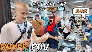 Pokemon SHOPPING SPREE at the UK's BEST Card Show (BUYER POV)