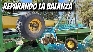 COMO REPARAR un PISTON HIDRÁULICO + REPARANDO la BALANZA y REFORMA a la SEMBRADORA