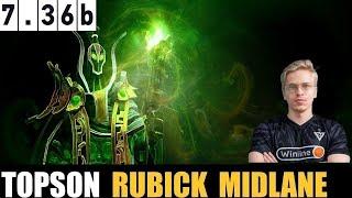  TOPSON [RUBICK] MID 7.36B - DOTA 2 HIGHEST MMR MATCH #dota2gameplay  #dota2gameplaypro  #topson