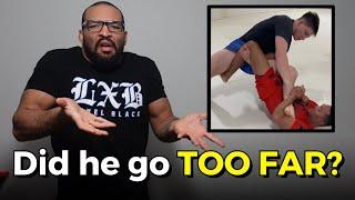 Ego-Driven BJJ Brown Belt Pops White Belts Knee for Viral IG Reel