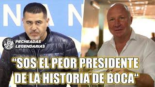 MAC ALLISTER DESTROZÓ A RIQUELME: "SOS EL PEOR PRESIDENTE"