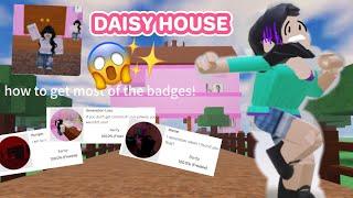 🩷Getting Most of The Badges in Daisy House!