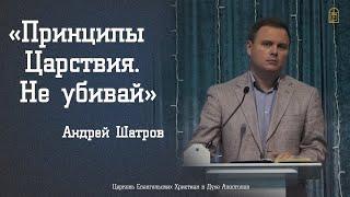 Андрей Шатров - "Принципы Царствия. Не убивай"