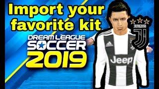 DLS 19 | How To Import Kits In Dream League Soccer 19