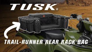 Tusk Trail-Runner Zipperless ATV Rear Rack Bag