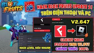 Hướng dẫn cách hack blox fruits vng Fluxus trên điện thoại dành cho người mới, siêu chi tiết dễ hiểu