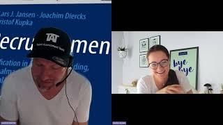 Recrutainment Videocast #04 Anonyme Bewerbung und die Vermeidung von Bias mit Sandra Zemke