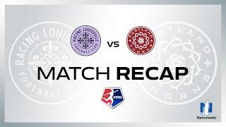 Racing Louisville FC vs. Portland Thorns FC - Game Highlights