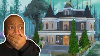 I BUILT A SPOOKY FUNERAL HOME WITH THE NEW SIMS PACK