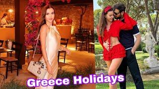 Stjepan Hauser And Maria Vessa Holiday's In The Greece