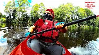 Steve Gwapo Kayaking Reels Huon River January 2023 ##TRIPs 644 647 648 649 651