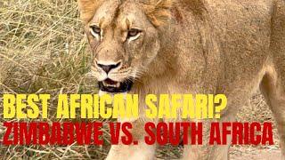 Best African Safari? Zimbabwe or South Africa