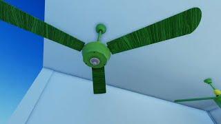 MORE CEILING FANS MODELS | BEST GREEN CEILING FANS | Ventiladores de Teto do Roblox