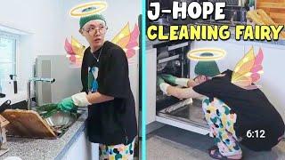 Jhope being the Cleaning Fairy  #bts #jhope #junghoseok