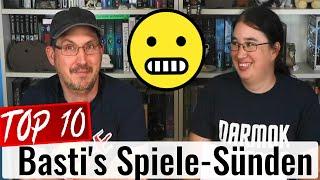 Top 10 - Basti's Brettspiel Sünden (auf Board Game Geek)