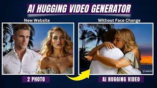 AI Hugging Video generator FREE | 2 Photo Hugging video tutorial | AI hugging video kaise banaye