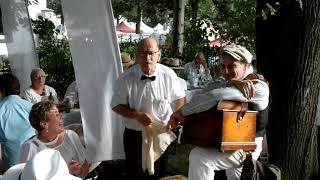 Diner en blanc in Neuwied mit Sylvain Pesenti und Zwille Zimmermann